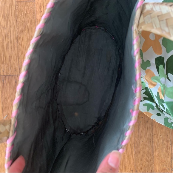 vintage woven bag, perf 4 summer - Picture 4 of 5